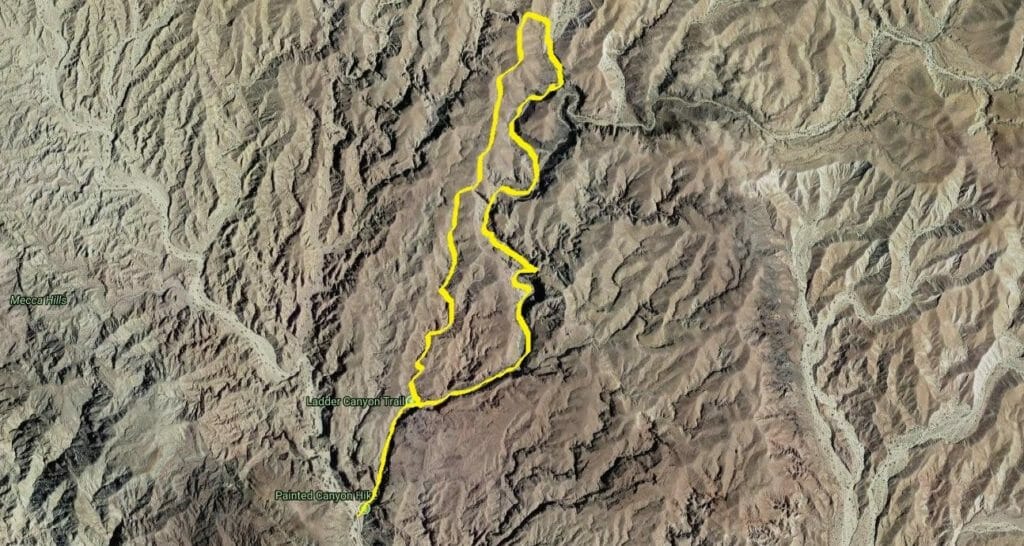 Hiking Ladder Canyon-Big Painted Canyon Loop