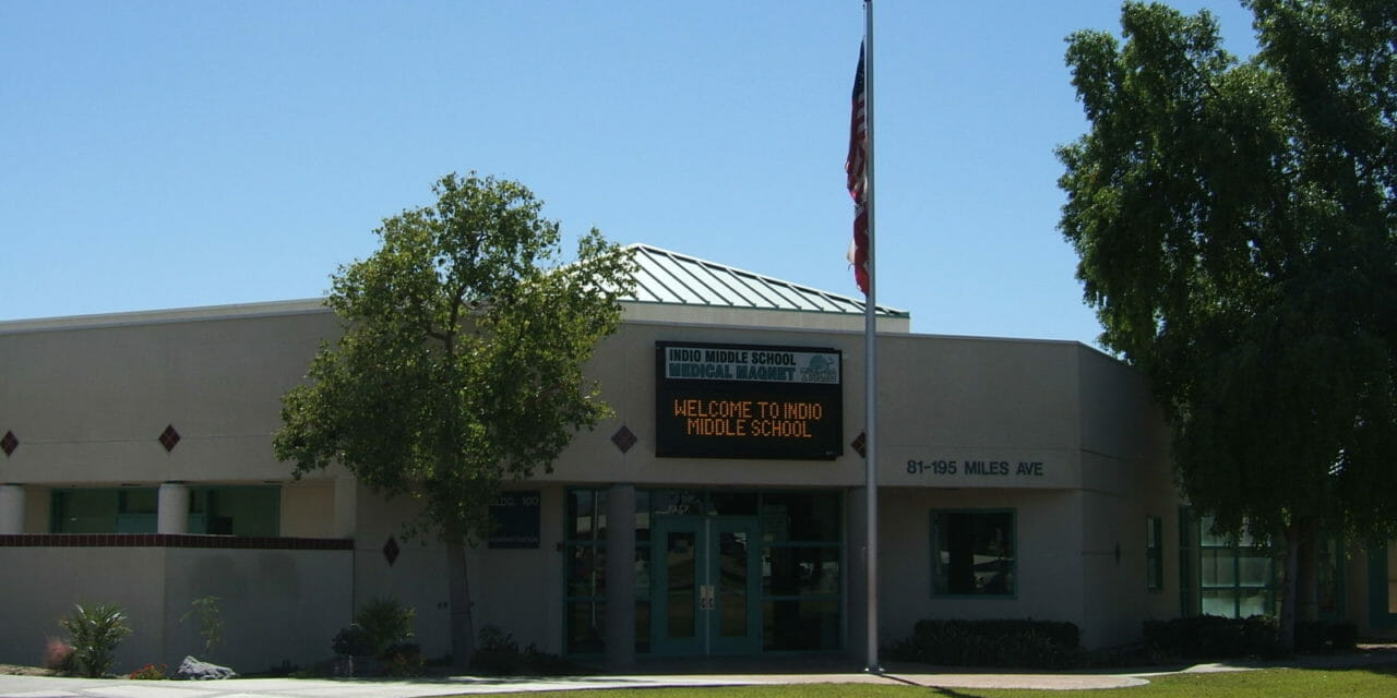 Indio Middle School Named One to Watch