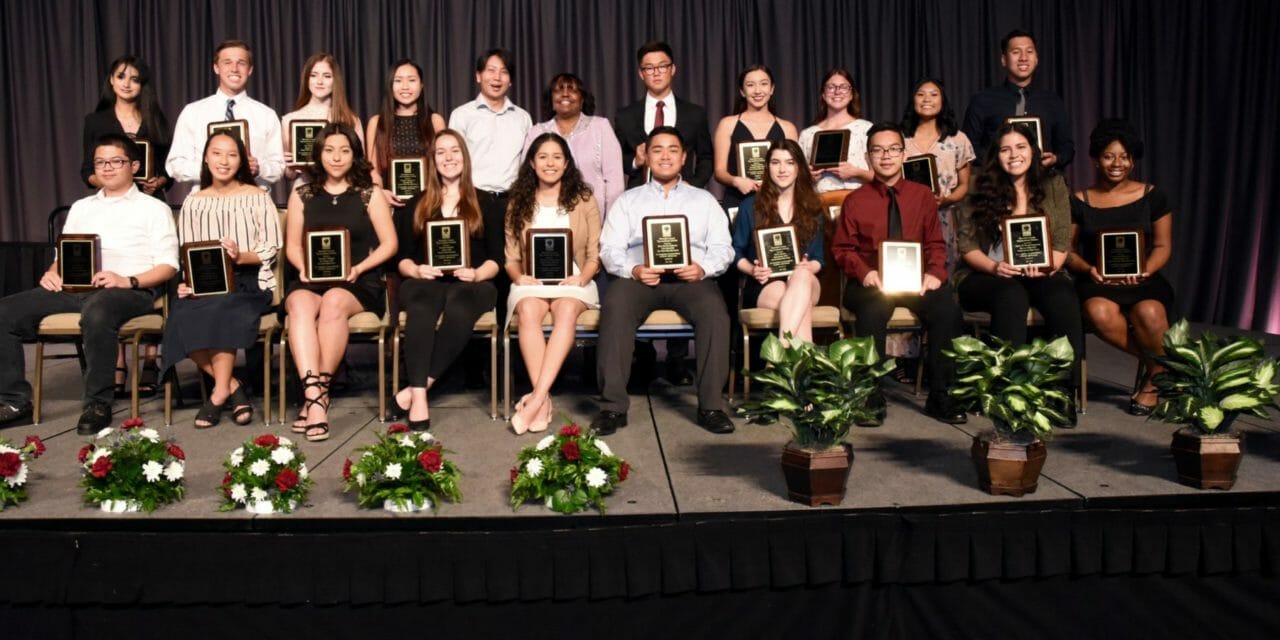 Top Students Honored at Academic Awards Dinner
