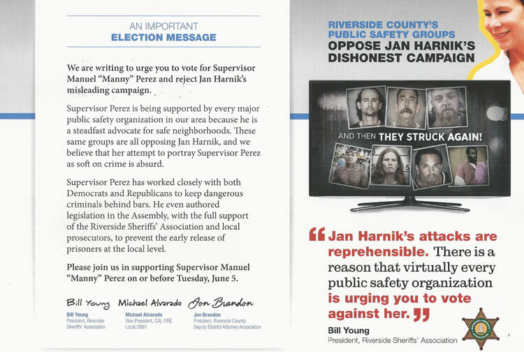 Dishonest Mailer Draws Ire of Public Safety Groups