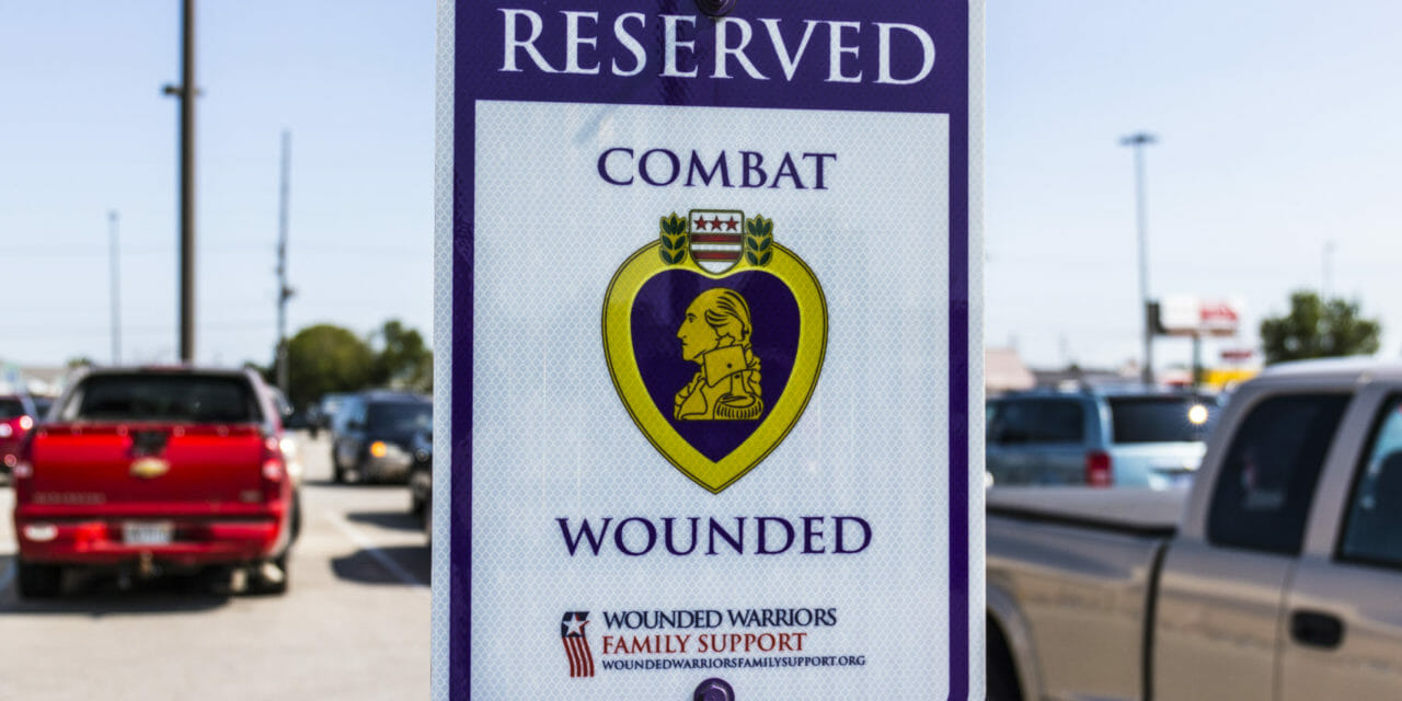 Combat Wounded to Get Reserved Parking at County