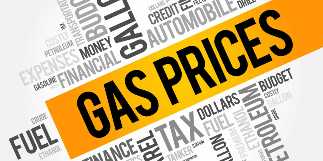 Gas Prices 19.4 Cents Higher than Last Month