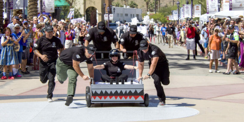 Bed Races During LGBT Days Ignite Competition