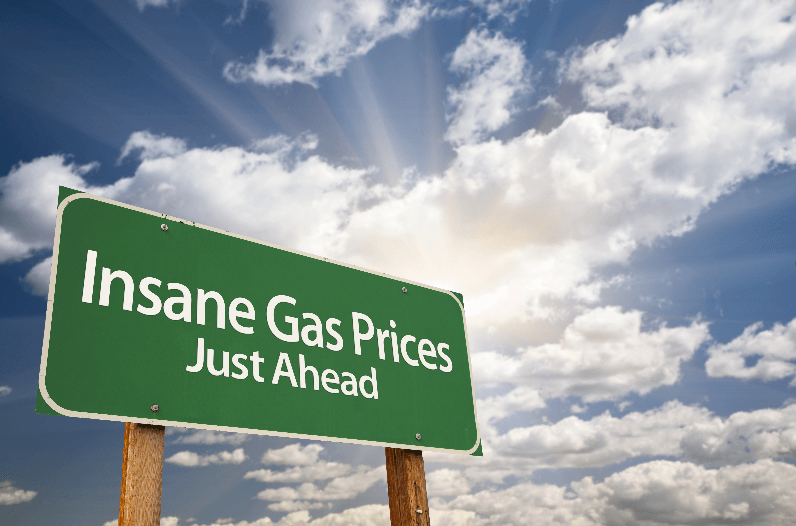 Current Gas Prices Exceed $4 Per Gallon