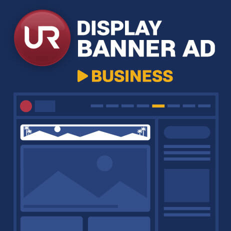 Display Business Section Banner Ads