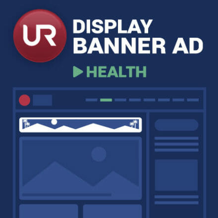 Display Health Section Banner Ads
