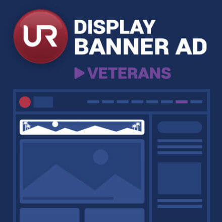 Display Veterans Section Banner Ads