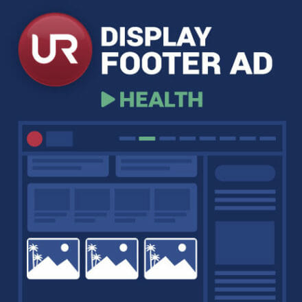 Display Health Section Footer Ads