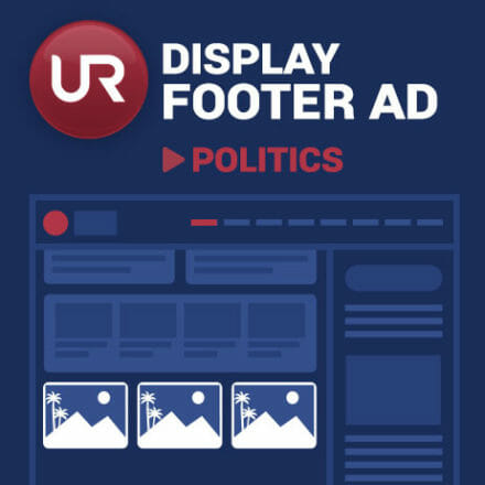 Display Politics Section Footer  Ads
