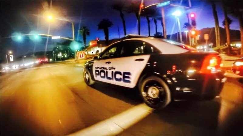 CCPD Involved in High-speed Vehicle Pursuit