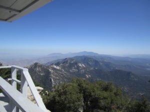 Trail Heads to Fire Lookout Atop Tahquitz Peak