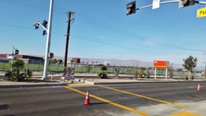 Pedestrian Crossing Systems Added on Dinah Shore