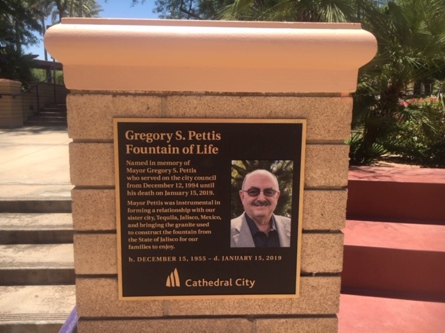 Fountain of Life Memorializes Mayor Pettis