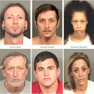 6 Arrested on Domestic Violence Warrants