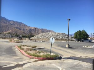 Palm Springs Mall Reduced to Pile of Rubble