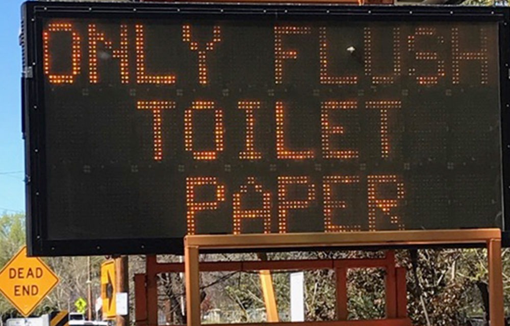 Flush Only ‘Pee, Poop and Paper’