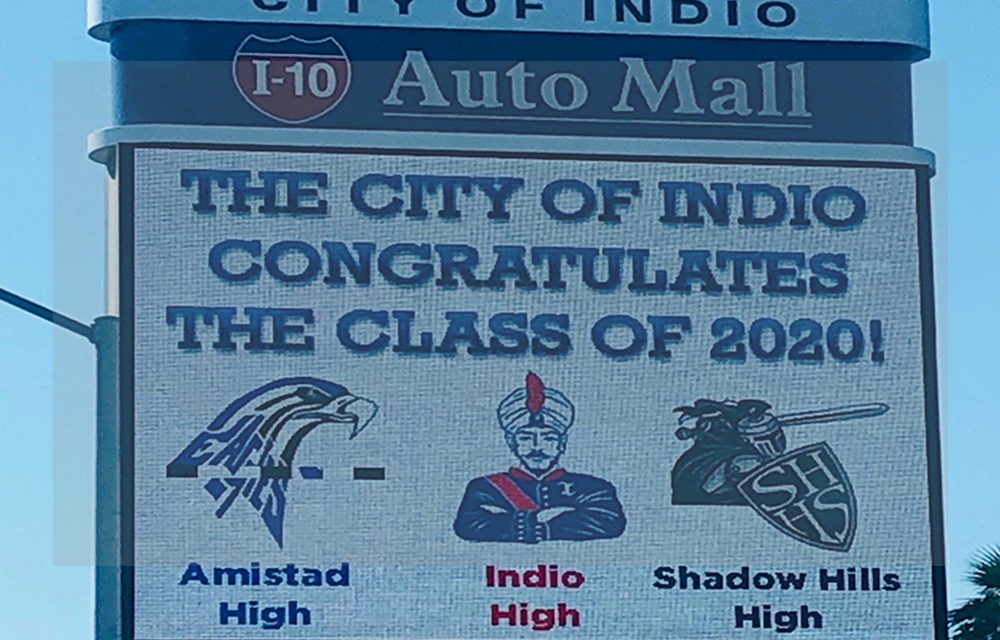 Indio Salutes High School Class of 2020