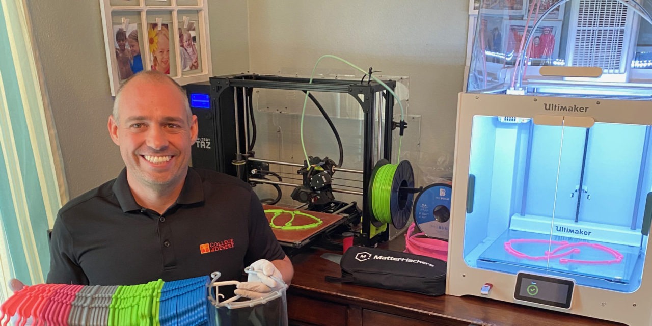 COD Uses 3D Printers to Help During COVID-19