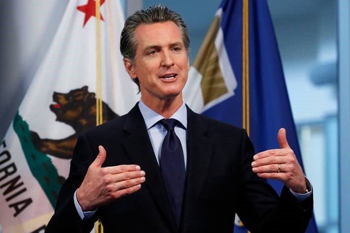 Newsom Announces Stay-at-Home Order