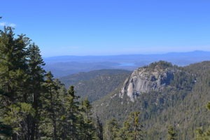 Suicide Rock Trail Crosses Forest to Granite Outcropping