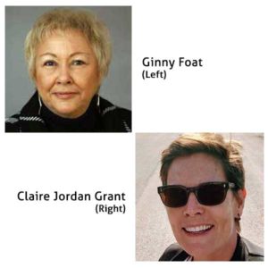 Ginny Foat and Claire Jordan Grant