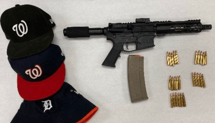 Gang Task Force Arrests Man with Illegal Firearm
