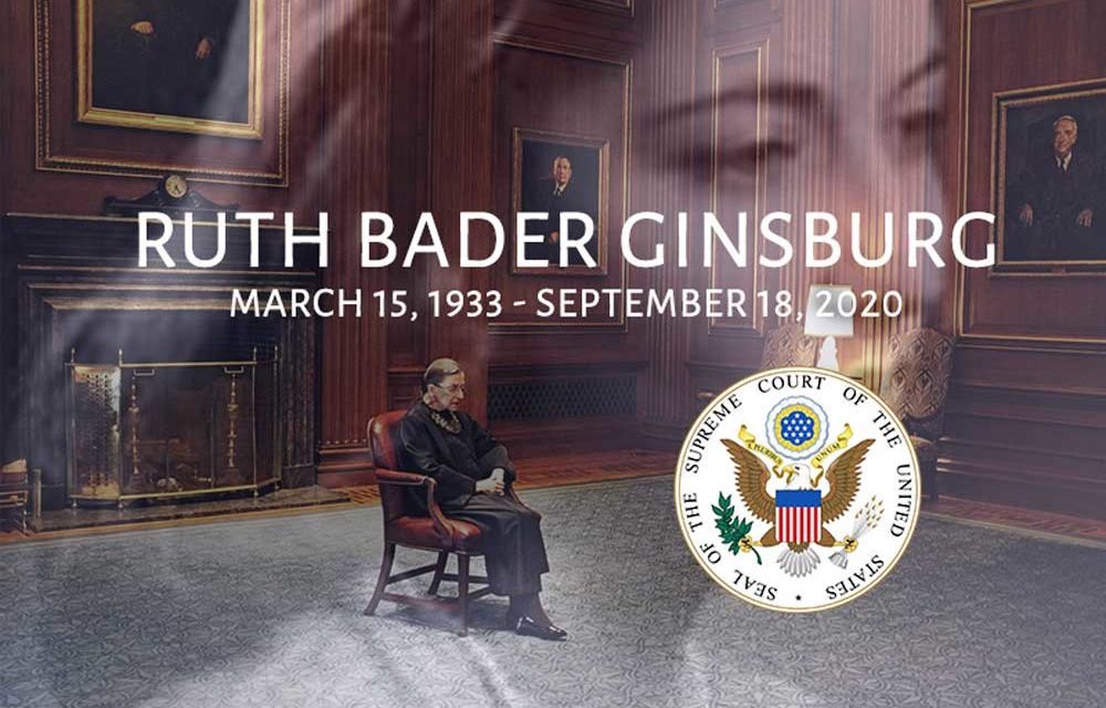 Condolences Pour in for Justice Ginsburg
