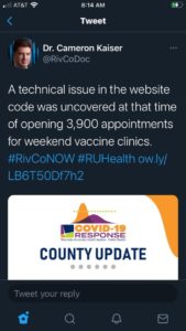RivCo Health Officials Fail, Again [Opinion]