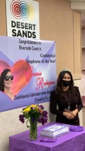 Rodriguez Named RCOE Confidential Employee of Year