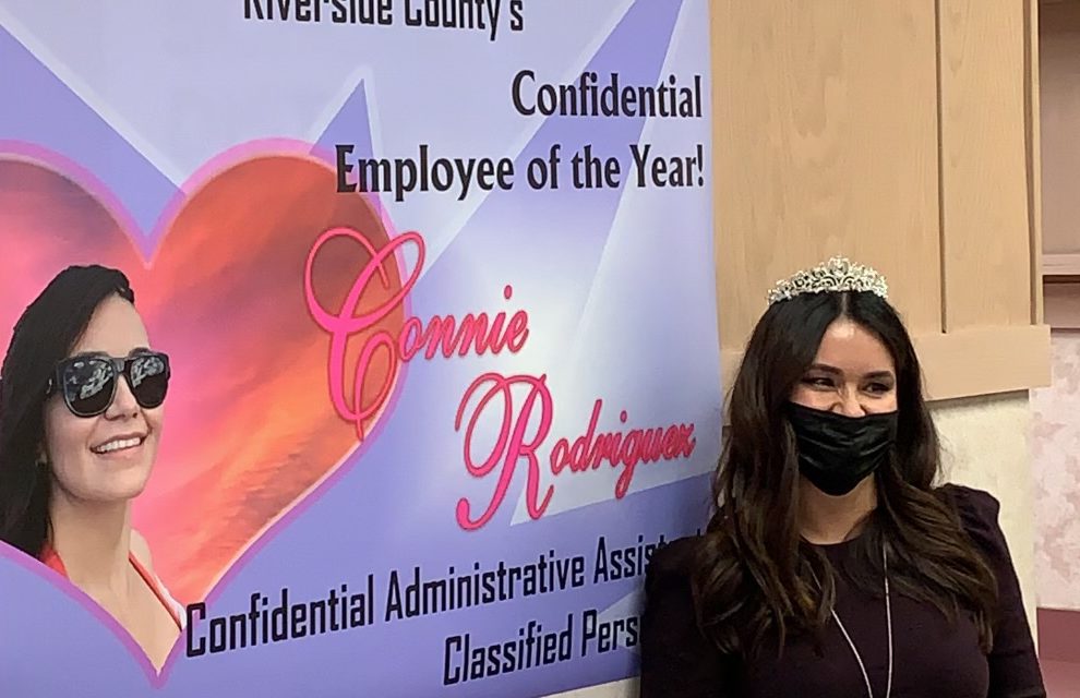 Rodriguez Named RCOE Confidential Employee of Year