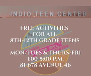 Indio Teen Center Reopens for Hybrid Programming