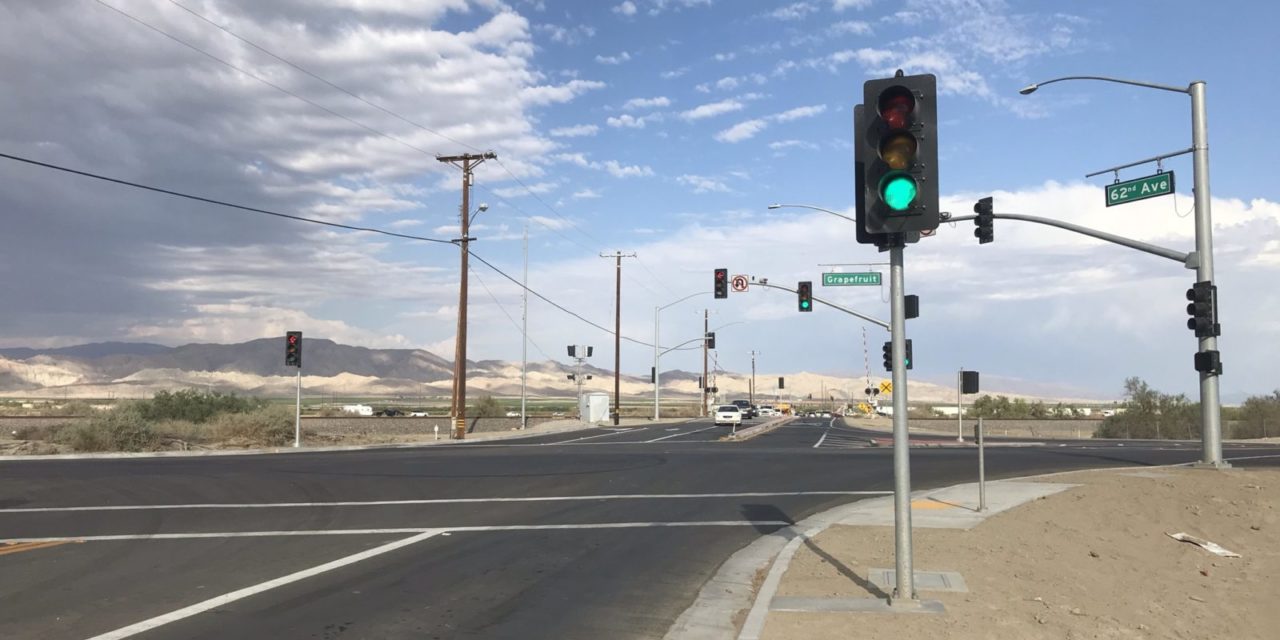 Traffic Signal Installed in East Valley