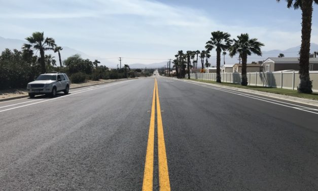 Road Repair Project Finished in Desert Hot Springs