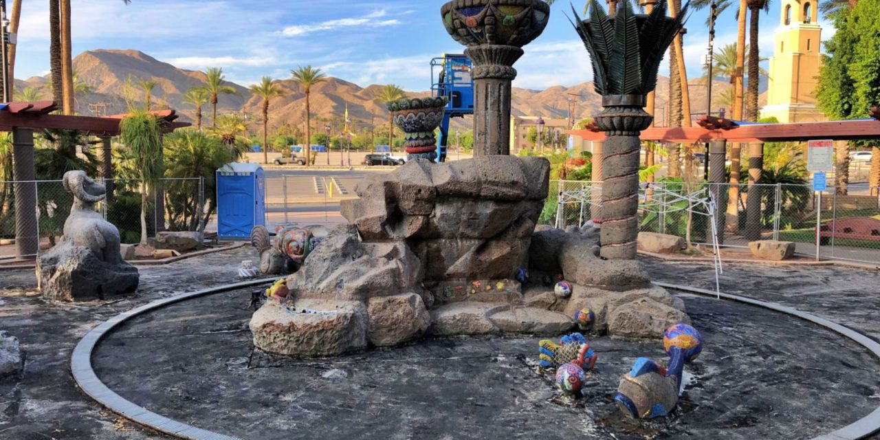 Delays Sideline Fountain of Life in Cathedral City