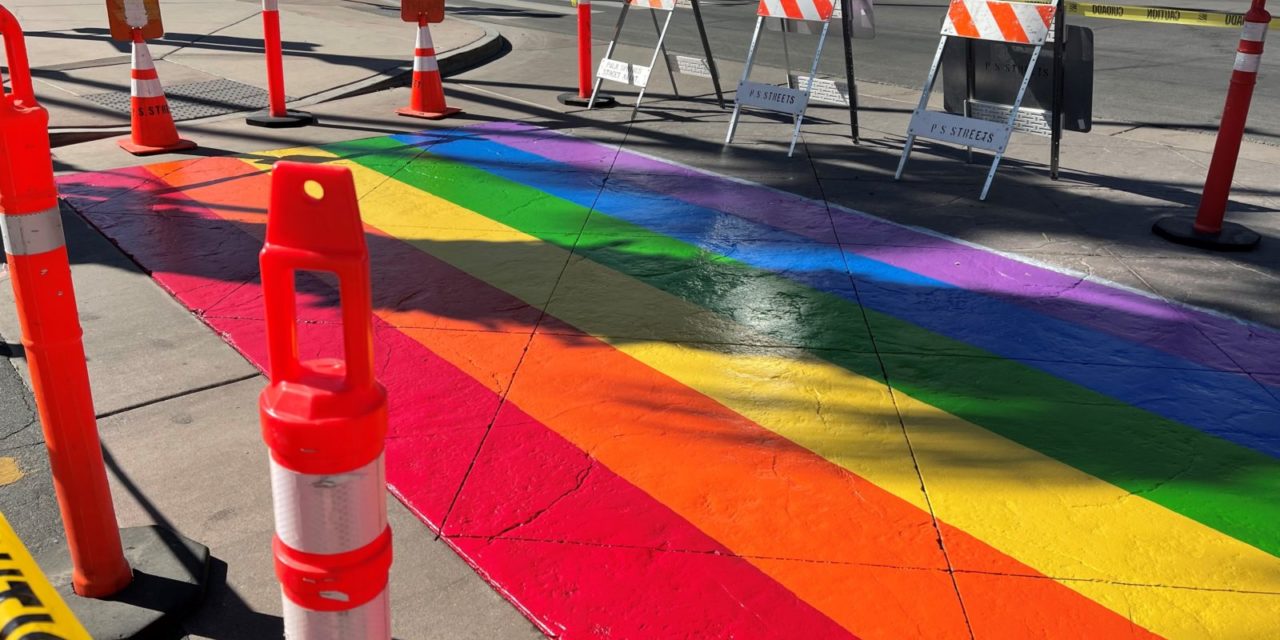 Rainbow Crossings Created in Palm Springs