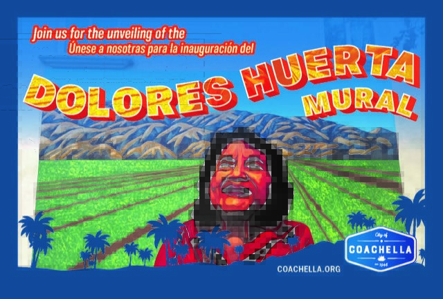 Dolores Huerta Mural Debuts Today, Dec. 15