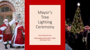 Mayor’s Tree Lighting Ceremony Set