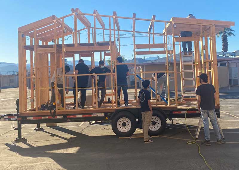 DSUSD Builds A House