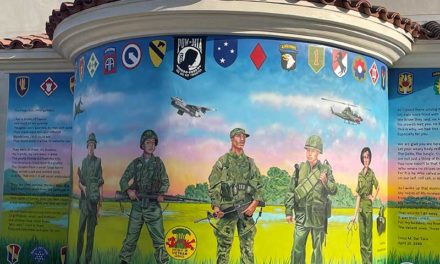 New Vietnam War Memorial Mural in Coachella