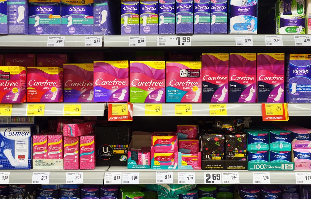 Feminine Hygiene Products Free to Patients