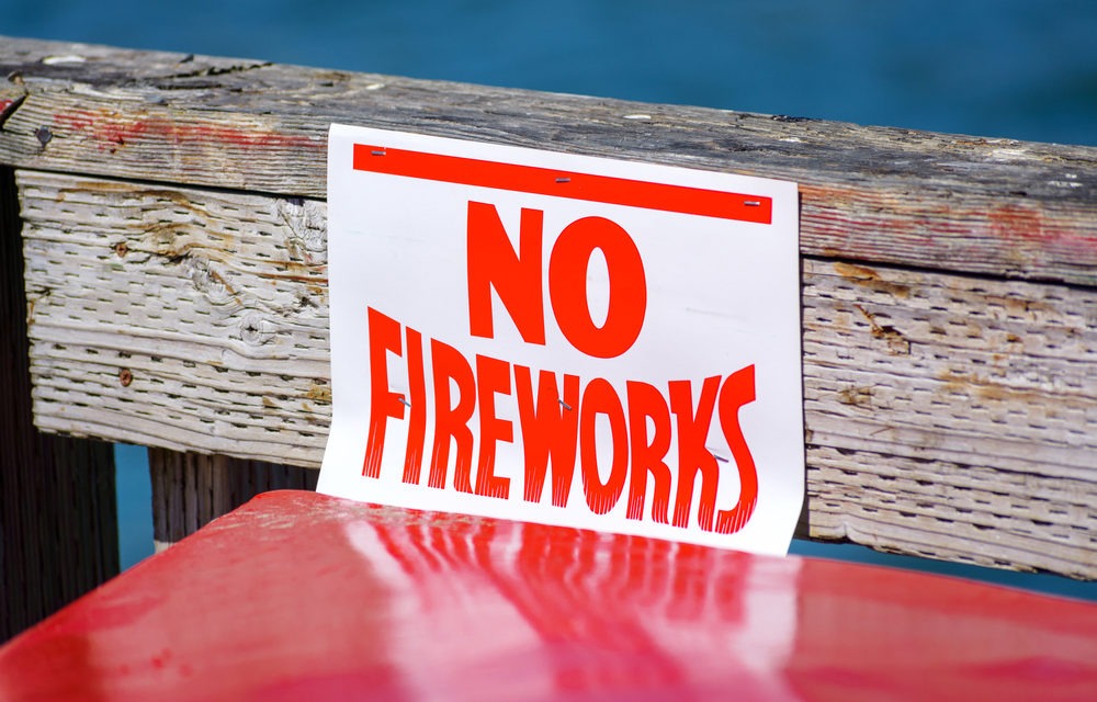 Illegal Possession of Fireworks Challenges CCPD