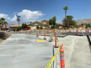 Mountain View Road Repairs Underway