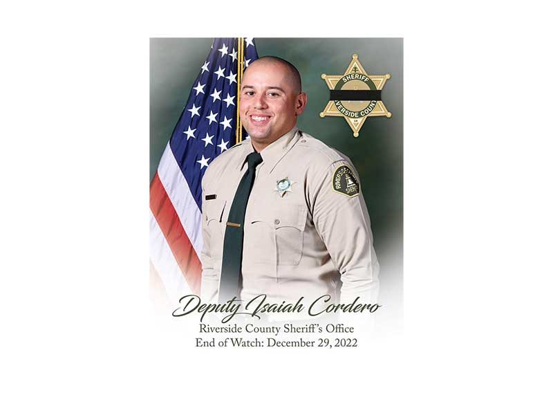 Funeral Services Set for Deputy Isaiah Cordero
