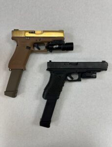 Gang Members with Firearms Nabbed
