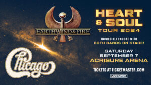 Earth, Wind & Fire, Chicago Coming to Arena