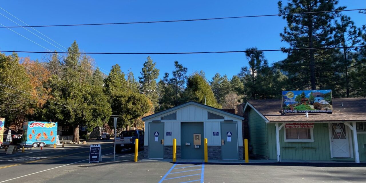 Idyllwild Town Restrooms Completed