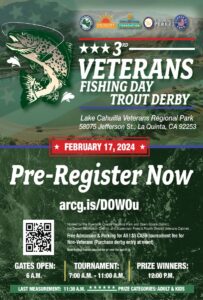 Veterans Fishing Derby Set for Saturday