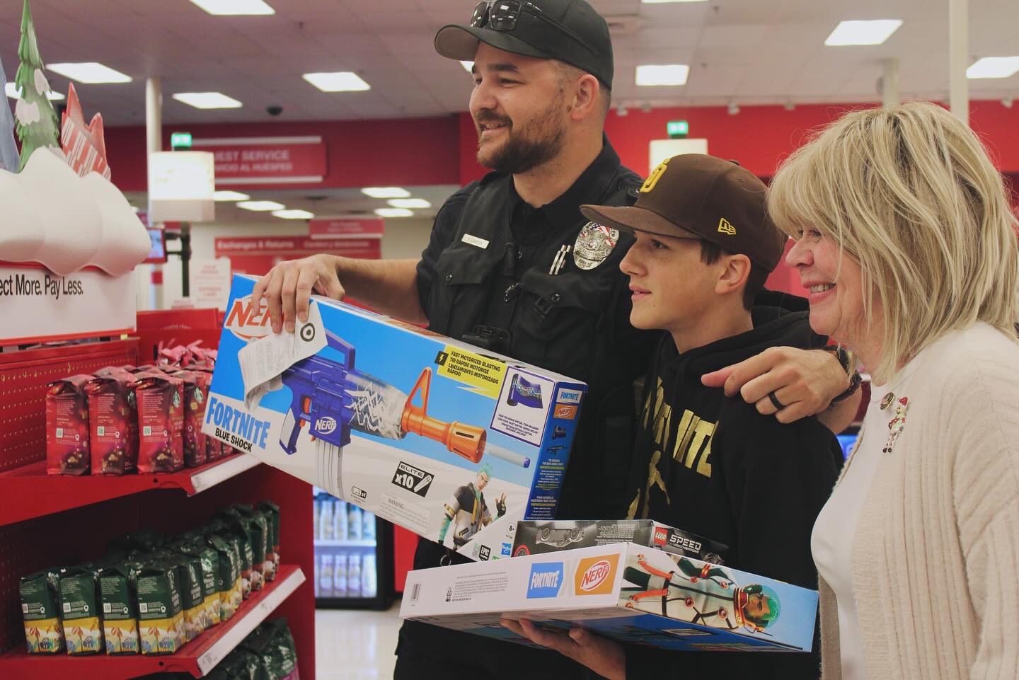 Shop with a Cop, a Christmas Story Unlike Others