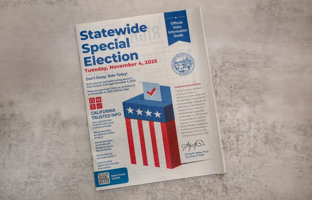 Vote-by-Mail Ballots Enroute to Voters for Nov. 4 Election