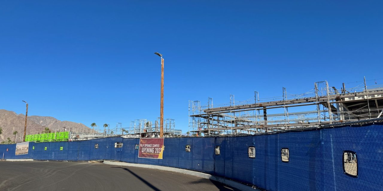 COD Palm Springs Campus Has Gone Vertical